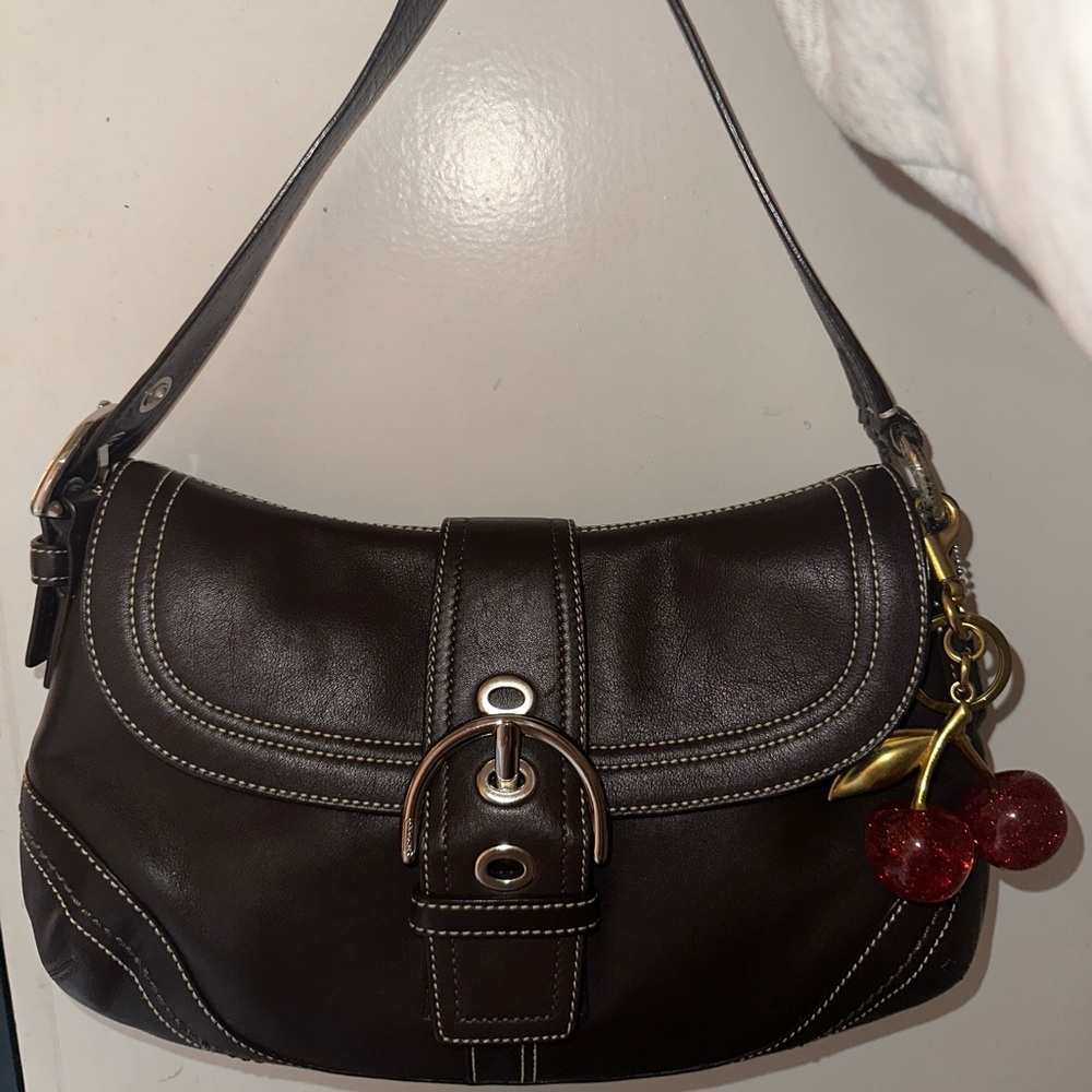 Brown Coach Soho Leather 🍒